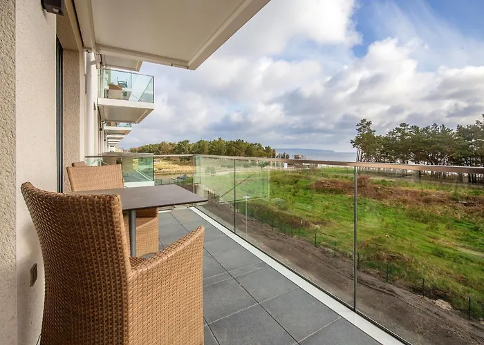 Dünenresidenz Prora - Appartement mit Meerblick, 2 Schlafzimmern und Balkon NP307